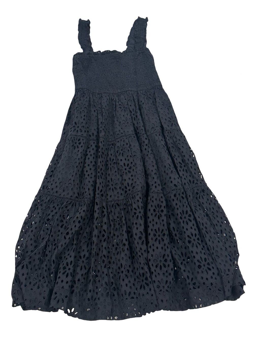 GUC Change of Scenery “Kristen” Women’s M/L Black Eyelet Sundress